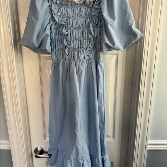 NWT Midi Dress Light Blue - Picture 13 of 13